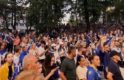 Nestvarne slike slavlja širom BiH, uspjeh nogometne reprezentacije slavio se do jutra
